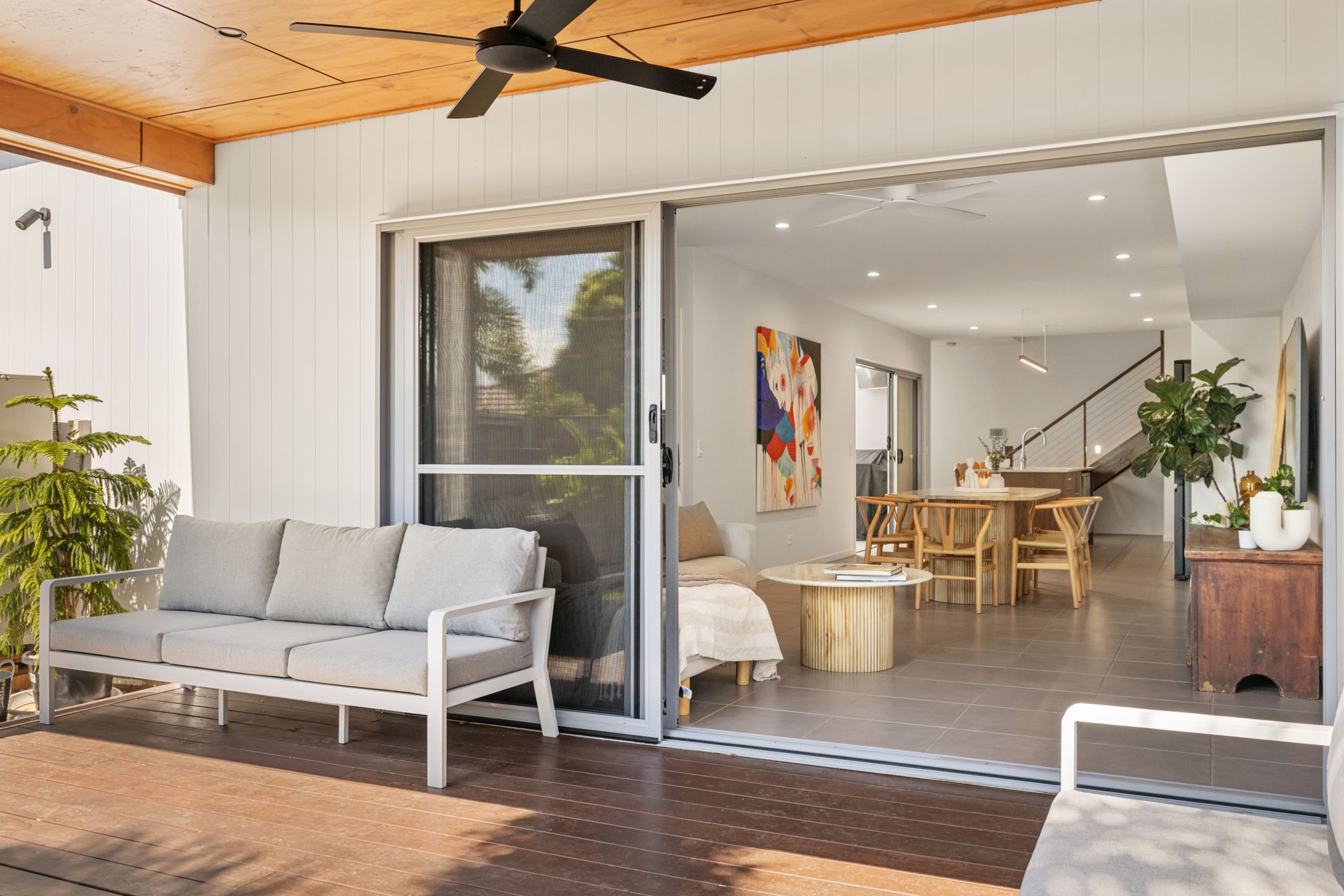 Indoor outdoor living space