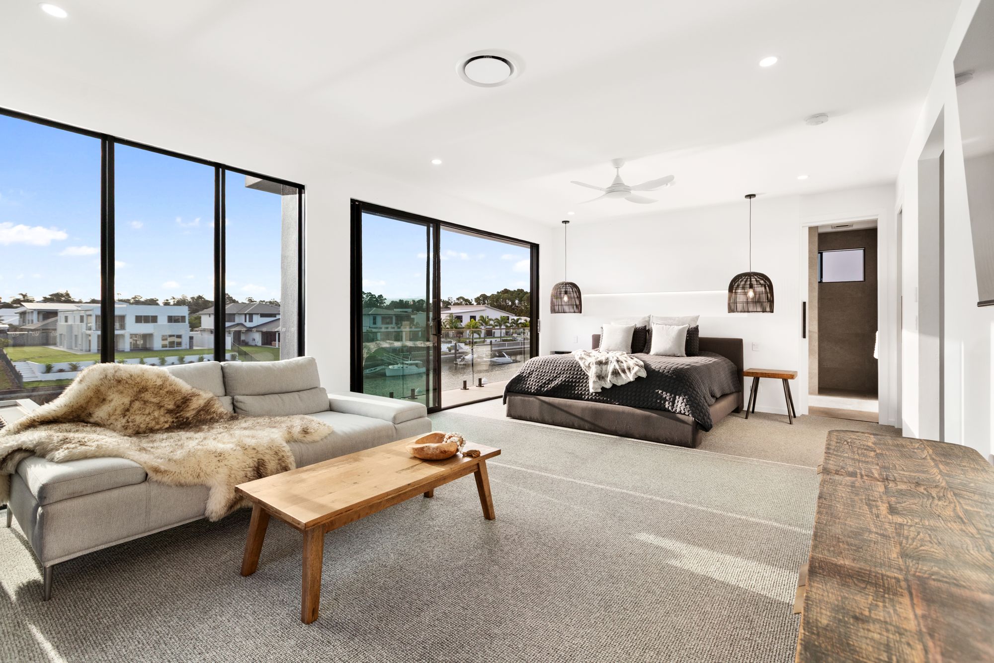 Living room with a view